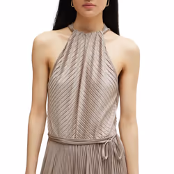 Hugo Boss Womens/Ladies Exuma Sleeveless Jumpsuit - 12 UK, Beige