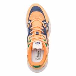 Lacoste Unisex Adult L003 Neo Suede Trainers - 9.5 UK, Orange