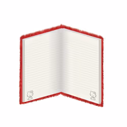 Hello Kitty Apple Hello Kitty Plush A5 Casebound Notebook