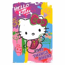Hello Kitty Pop Framed Poster