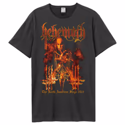 Amplified Unisex Adult Puppet Master Behemoth T-Shirt - 3XL, Charcoal