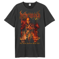 Amplified Unisex Adult Puppet Master Behemoth T-Shirt - 3XL, Charcoal