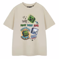Minecraft Boys Survival Mode Short-Sleeved T-Shirt