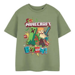Minecraft Boys Boom Short-Sleeved T-Shirt