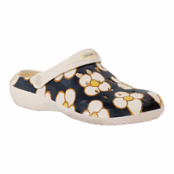 Regatta Womens/Ladies Orla Kiely Spinning Flower Clogs - 8 UK, Black