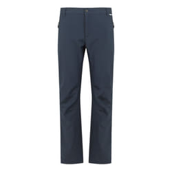 Regatta Great Outdoors Mens Adventure Tech Geo II Wind Resistant Long Leg Softshell Trousers - 44L, Navy