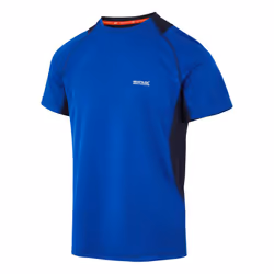 Regatta Mens Virda IV T-Shirt - S, Olympian Blue/Navy