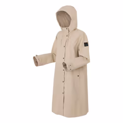 Regatta Womens/Ladies Reinna Long Length Waterproof Jacket - 10 UK, White Pepper