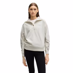 Boss Womens/Ladies C_Ehybra Hybrid Regular Sweatshirt - 10 UK, White