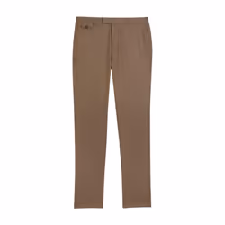 Ted Baker Mens Ngolo Flannel Slim Trousers - 38R, Taupe