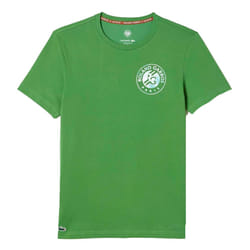 Lacoste Mens Roland Garros Edition Logo T-Shirt - XXS, Green