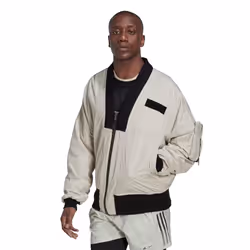 Adidas Mens Parley Bomber Jacket - XL, Natural