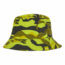 Regatta Childrens/Kids Camouflage Reversible Bucket Hat - 4-6 Years, Grenoble Green/Nephrite Green