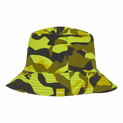 Regatta Childrens/Kids Camouflage Reversible Bucket Hat - 4-6 Years, Grenoble Green/Nephrite Green