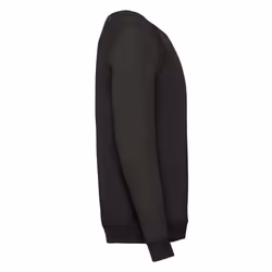 Fruit of the Loom Childrens/Kids Classic Raglan Sweatshirt - 9-11 Years, Black