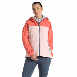 Craghoppers Womens/Ladies Vanth Waterproof Jacket - 10 UK, Deep Coral/Pink Peach