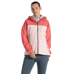 Craghoppers Womens/Ladies Vanth Waterproof Jacket - 10 UK, Deep Coral/Pink Peach
