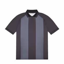 B&C Unisex Adult Active Polo Shirt - 3XL, Black/Dark Grey
