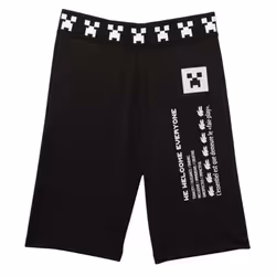 Lacoste Womens/Ladies Live X Minecraft Biker Shorts - 12 UK, Black