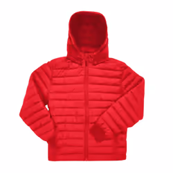 B&C Unisex Adult Reset Puffer Jacket - XS, Red
