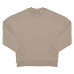 B&C Unisex Adult Influence Crew Neck Sweatshirt - XS, Mastic