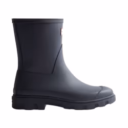 Hunter Mens Downpour Short Wellington Boots - 8 UK, Navy