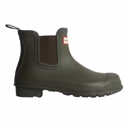 Hunter Womens/Ladies Original Chelsea Boots - 8 UK, Dark Olive