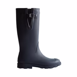 Hunter Mens Downpour Adjustable Wellington Boots - 8 UK, Navy