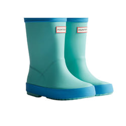Hunter Childrens/Kids Original First Wellington Boots - 12 UK Child, Pool Blue/Blue Bottle