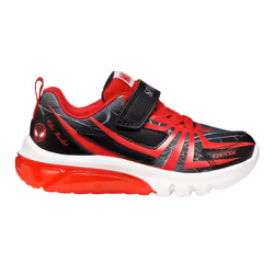 Geox Boys Ciberdron Trainers - 4 UK, Black/Red