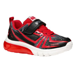 Geox Boys Ciberdron Trainers - 1 UK, Black/Red