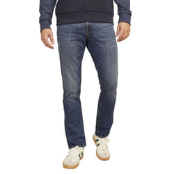 Jack And Jones Mens Clark Original Jeans - 34R, Blue Denim