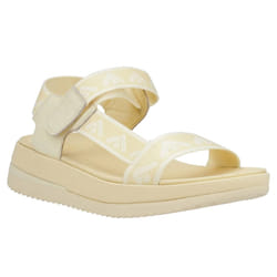 FitFlop Womens/Ladies Surff Leather Detailing Backstrap Sandals - 5 UK, Mellow Yellow