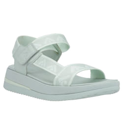 FitFlop Womens/Ladies Surff Leather Detailing Backstrap Sandals - 7 UK, Sagebrush Green