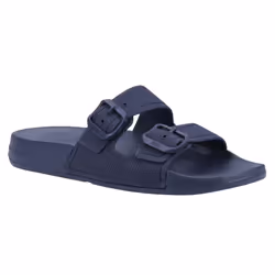 FitFlop Womens/Ladies iQushion Sliders - 8 UK, Midnight Navy