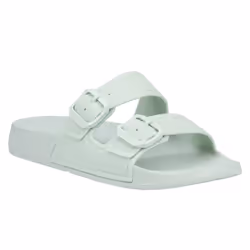 FitFlop Womens/Ladies iQushion Sliders - 4 UK, Sagebrush Green
