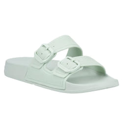 FitFlop Womens/Ladies iQushion Sliders - 6 UK, Sagebrush Green