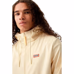Hunter Unisex Adult Andrea Raincoat - S, Gravel