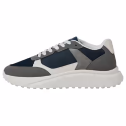 Jack And Jones Mens Aspire Runner Trainers - 9 UK, Castle Rock/Navy Blazer