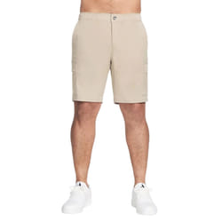 Skechers Mens Downtown Cargo Shorts - M, Natural/Silver