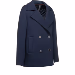 Geox Womens/Ladies Gardenia Double-Breasted Peacoat - 18 UK, Sky Captain