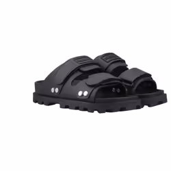 Hunter Womens/Ladies Vegan Sandals - 8 UK, Black