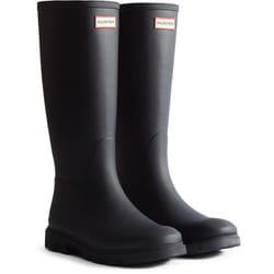 Hunter Womens/Ladies Downpour Tall Wellington Boots - 7 UK, Black