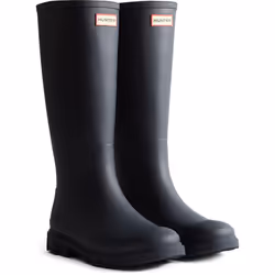 Hunter Womens/Ladies Downpour Tall Wellington Boots - 7 UK, Navy