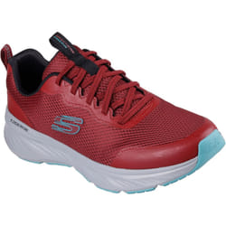 Skechers Mens Edgeride Rekze Trainers - 6 UK, Burgundy/Grey