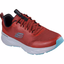 Skechers Mens Edgeride Rekze Trainers - 8 UK, Burgundy/Grey