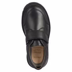 Geox Boys Shaylax Leather School Shoes - 9 UK Child, Black