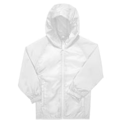 B&C Childrens/Kids #Reset Windbreaker - 12-13 Years, White