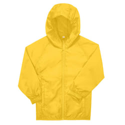 B&C Childrens/Kids #Reset Windbreaker - 12-13 Years, Pop Yellow