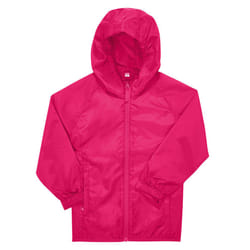 B&C Childrens/Kids #Reset Windbreaker - 12-13 Years, Magenta Pink